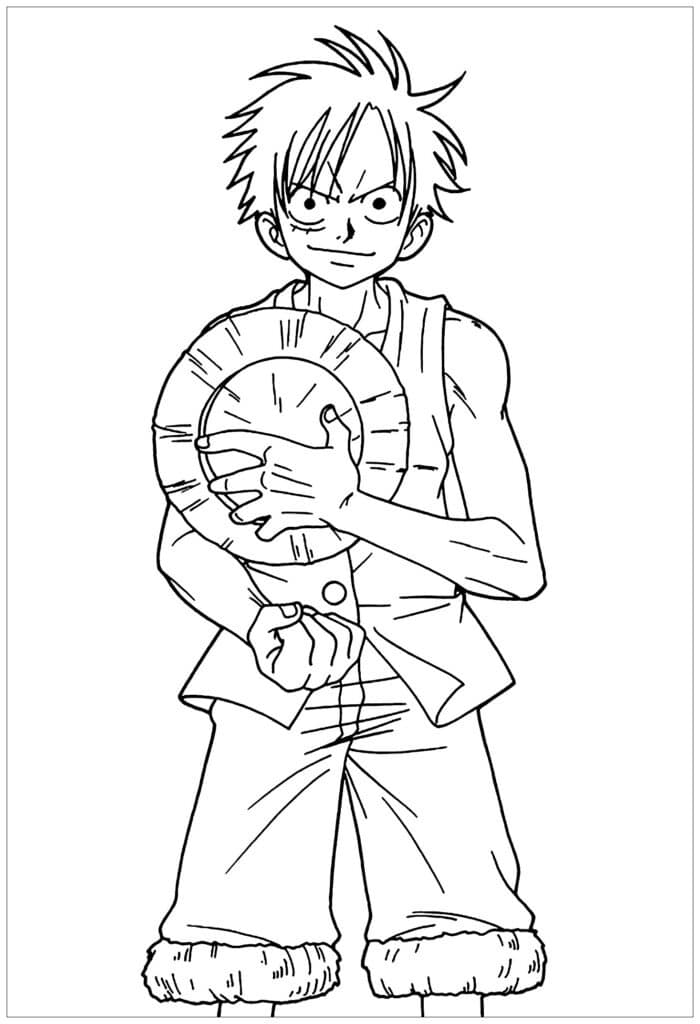 One Piece Coloring Page 3