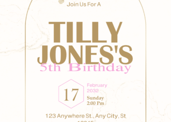 Watercolor Wildflowers Bouquet Birthday Invitations