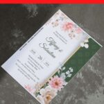 (Easily Edit PDF Invitation) Refined Royal Floral Wedding Invitation