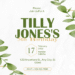 Rustic Watercolor Fern Leaf Birthday Invitations