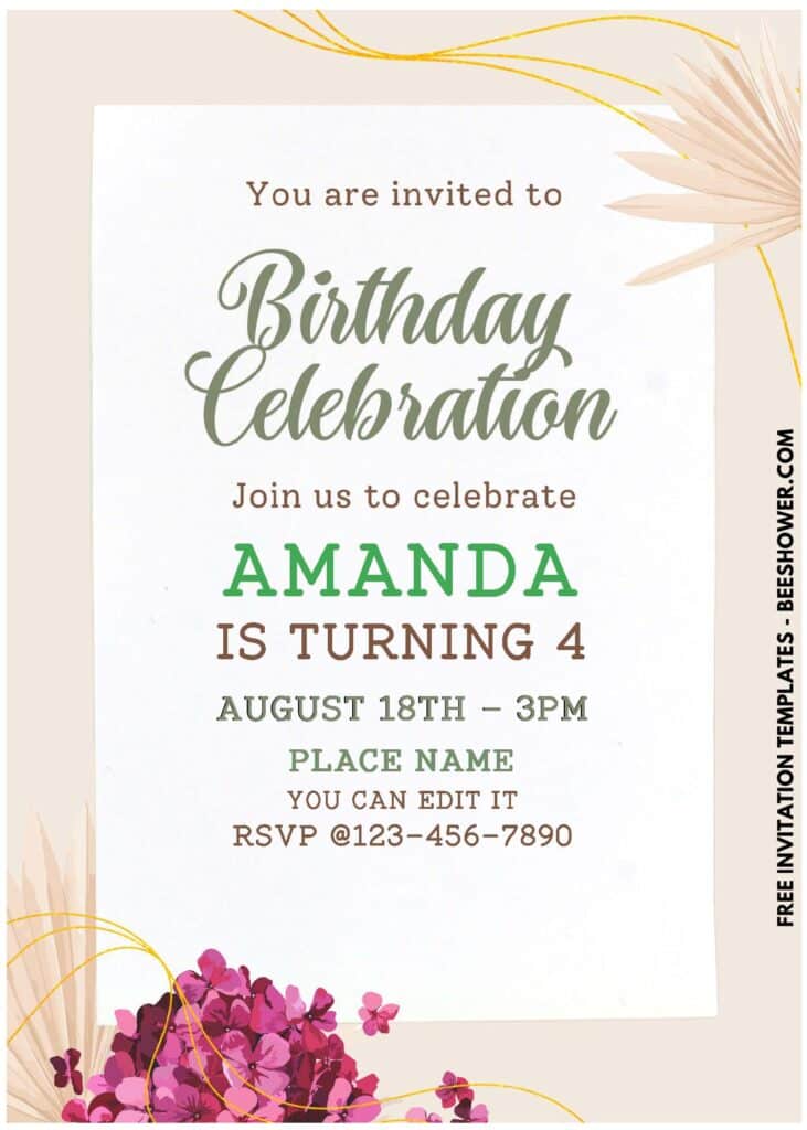 Floral Birthday C