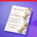 (Easily Edit PDF Invitation) Enchanted Spring Wedding Invitation