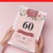 (Easily Edit PDF Invitation) Festive Floral 60th Birthday Invitation G