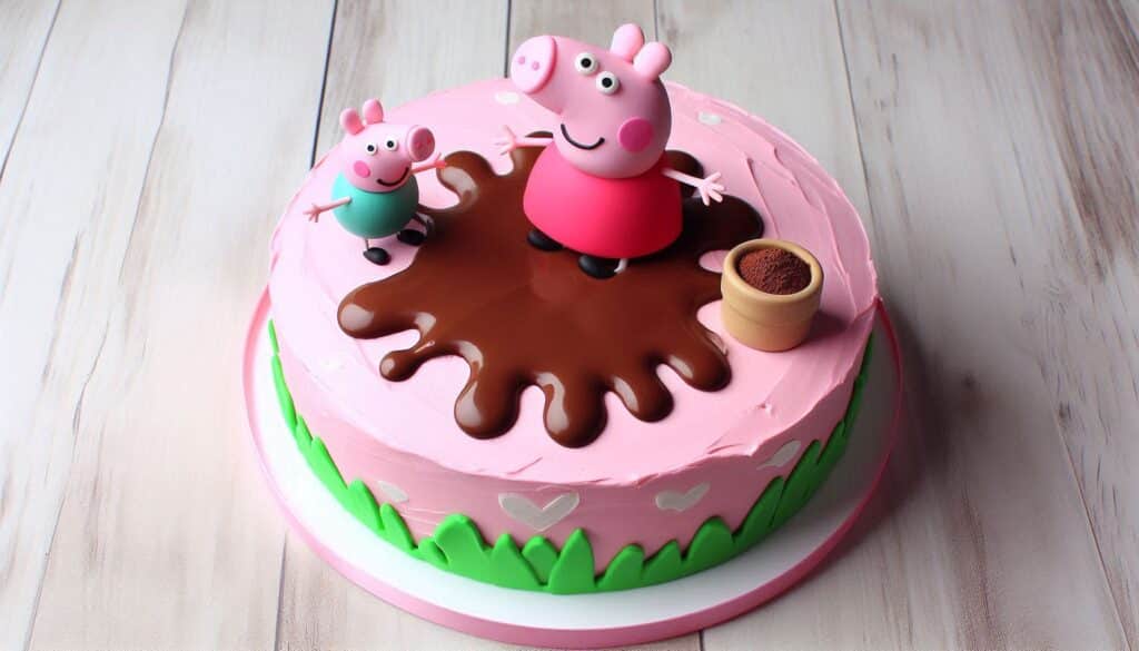 Peppa Pig Muddle cake