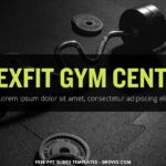 (Free Canva Template) Fitness Center PPT Slides Templates