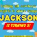 (Free Canva Template) Easy & Fun Toy Story Birthday Backdrop Templates