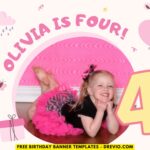(Free Canva Template) Fun Tom And Jerry Birthday Banner Templates