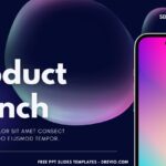 (Free Canva Template) Product Launch PPT Slides Templates