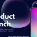 (Free Canva Template) Product Launch PPT Slides Templates