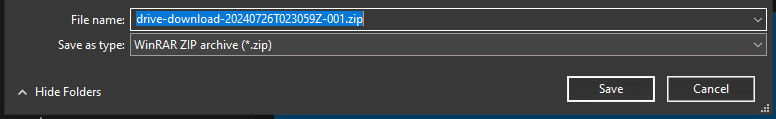 Preview Of Download - File Destination