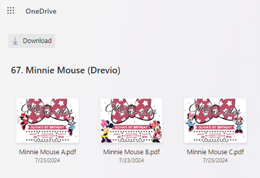 Preview of File Destination Folder