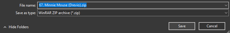 Preview of Extracting the file