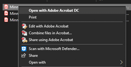 Preview of Opening The Template File
