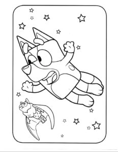 bluey and space