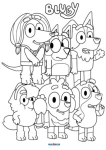 bluey and friends two