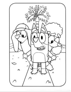 bluey and friends