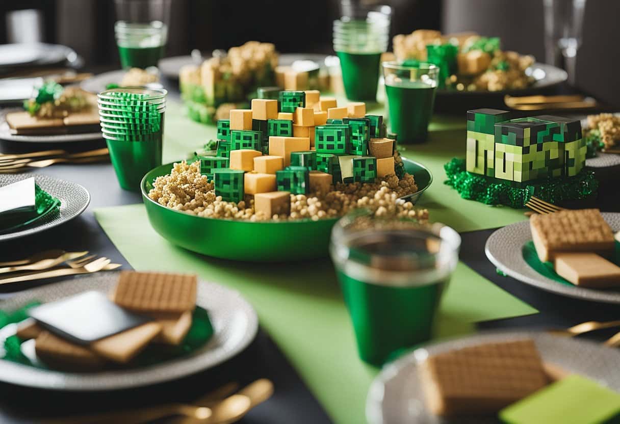 Minecraft Party Ideas & Invitations – Free Printable