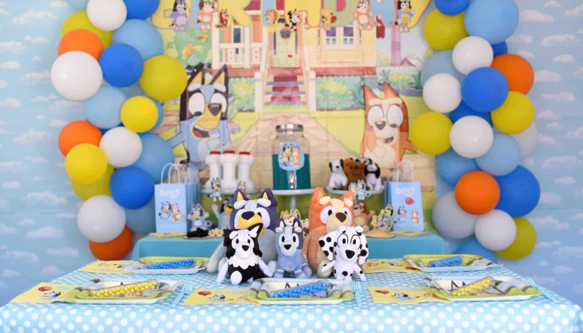 bluey birthday decorations