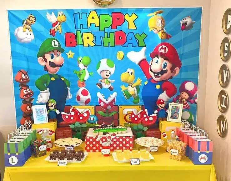 super mario birthday party