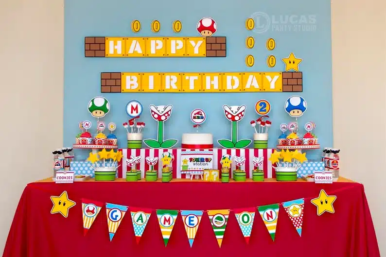 super mario birthday party