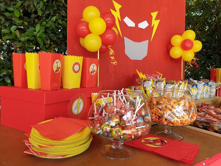 The Flash birthday party ideas2