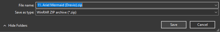 Preview of File Destination Folder