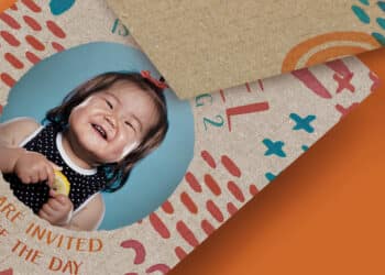 Kids Birthday Invitation (Credit: behance)
