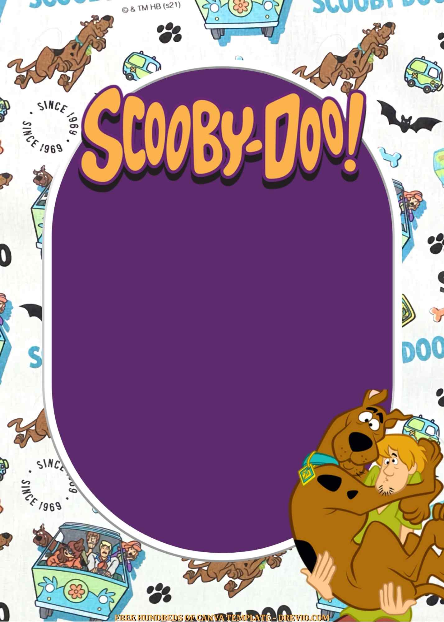 Scooby Doo Invitations
