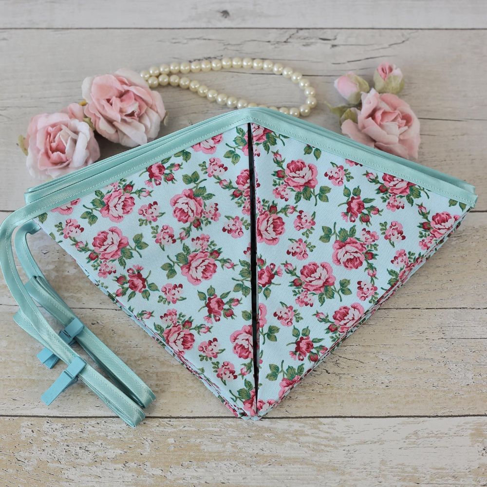 Floral Printed Bunting Banner