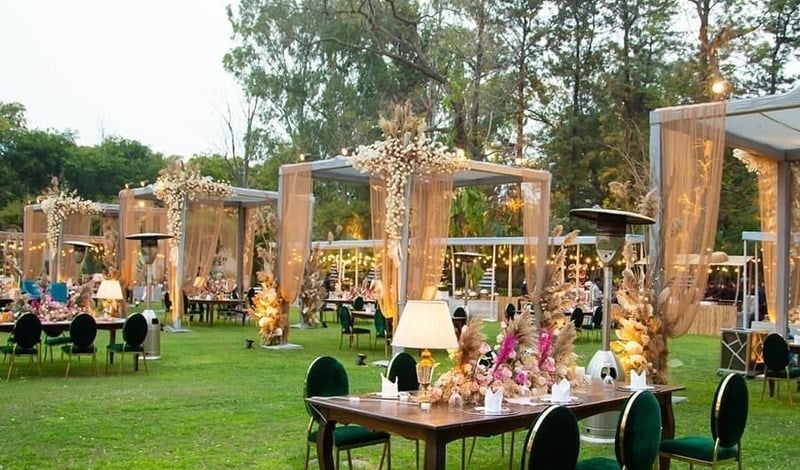 Boho Wedding Backdrop