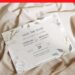 Save the date Southern Magnolia invitation