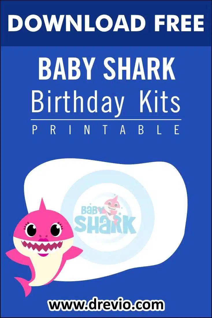 Baby Shark Invitations Kits