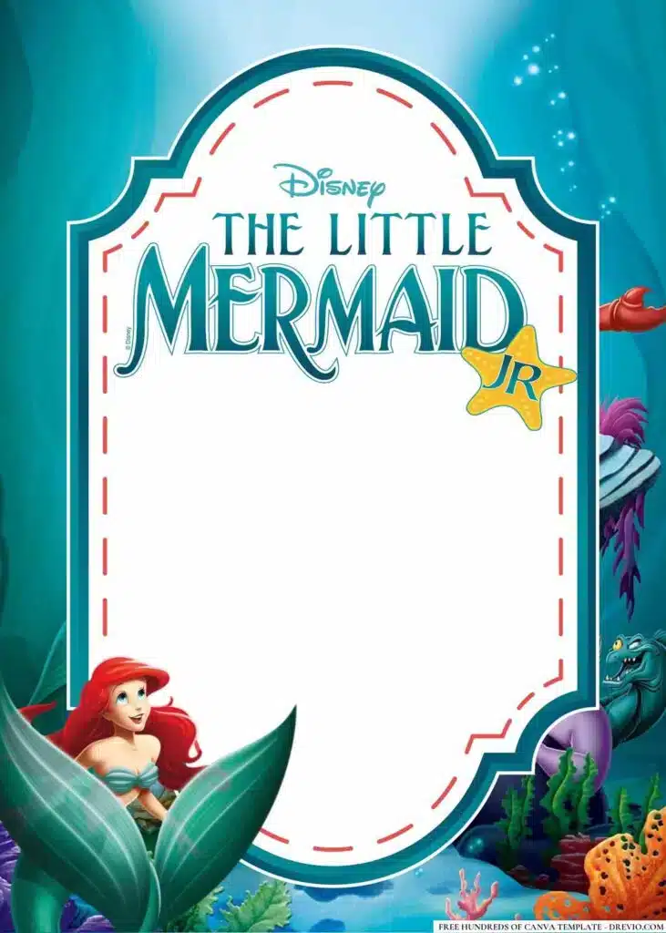 FREE Little Mermaid Birthday