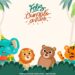 Jungle Birthday Invitations 1