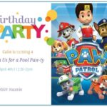 10 Most Favorite PAW Patrol Birthday Invitations 2024