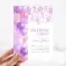 Purple Birthday Party Invitations (Credit: pinterest)