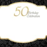 10 Classy 50th Birthday Party Invitations