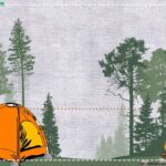 10 Camping Birthday Invitations for Outdoor Garden Party