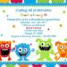 Monster Birthday Invitations (Credit: catchmyparty)