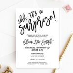 Best Surprise Birthday Party Invitations and How to Make a Surprise for a Birthday Girl