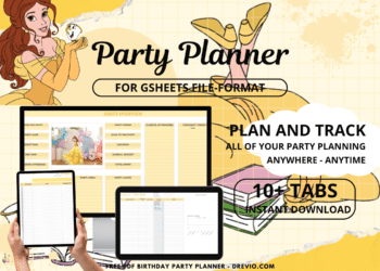 Princess Belle Birthday Party Planner