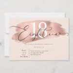 Craft Unique 18th Birthday Invites: Easy and Fun Ideas