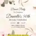 50th Birthday Invitations