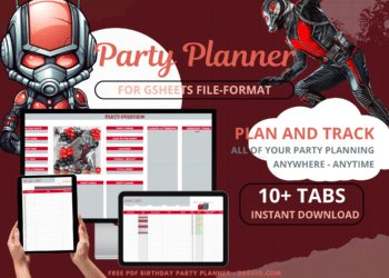 Ant Man Birthday Party Planner