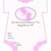 Baby Girl Shower Invitations (Credit: pinterest)