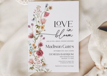 Bridal Shower Invitations (Credit: pinterest)