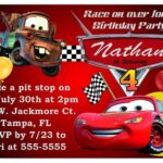 Cars Birthday Invitations: Make the Best One for Your Kid’s Party!