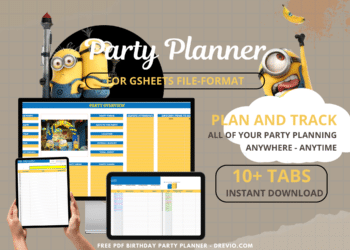 Despicable Me Birthday Party Planner