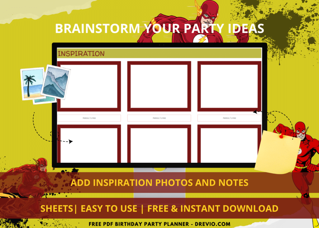 Flash Birthday Party Planner