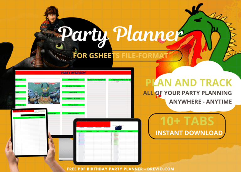 How to Train Your Dragon Birthday Party Planner